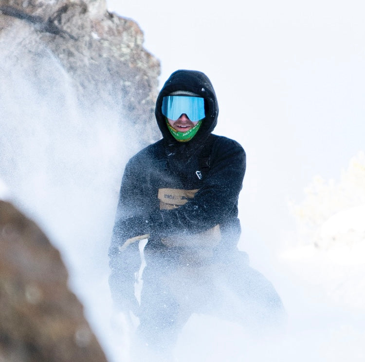 low light snow goggles COLD SEEKER GOGGLES + LOWLIGHT LENS Black